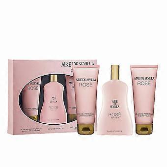 Set Profumi Donna Aire Sevilla Rose 3 Pezzi