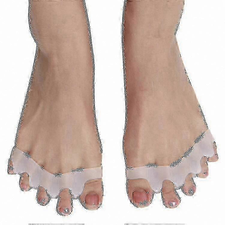 Corrective Toe Spacers for Aligning Overlapping and Crooked Toes