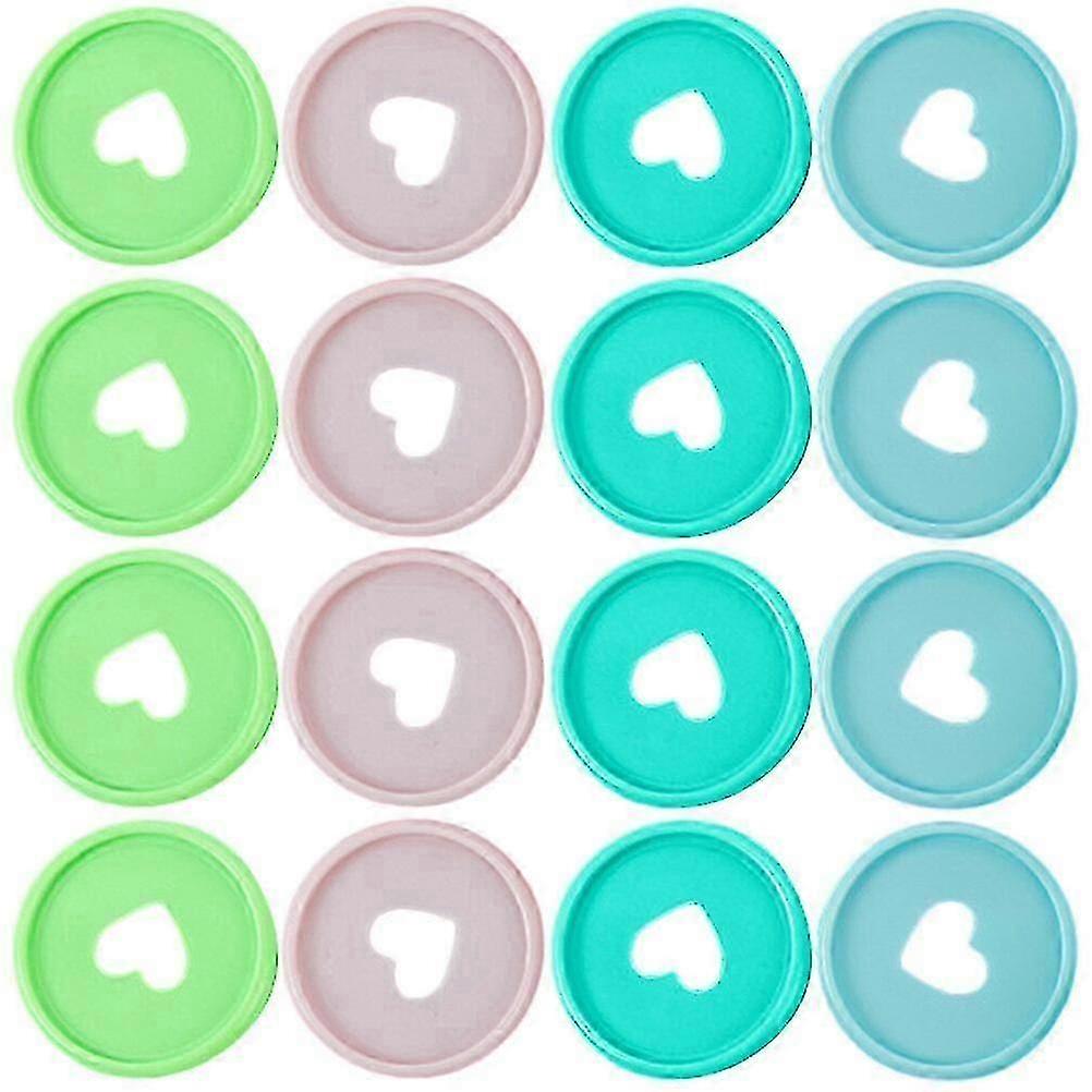 80pcs Binder Discs Notebook Binding Discs Planners Binding Discs Loose-leaf Binder Discs
