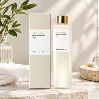 Smoothing Facial Toner 100ml, Daily Hydrating Moisturizing Refreshing Non-sticky Gentle Face Skin Care