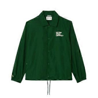 Lacoste Mens Showerproof Coach Jacket
