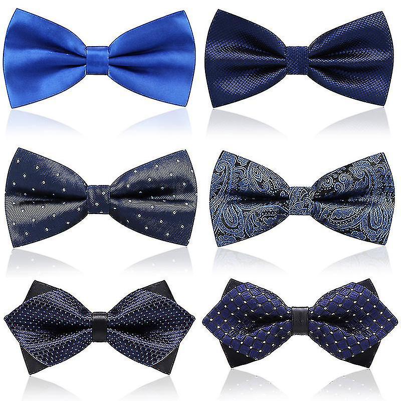 Klassisk pre-tied fluga formell solid smoking för vuxna barn