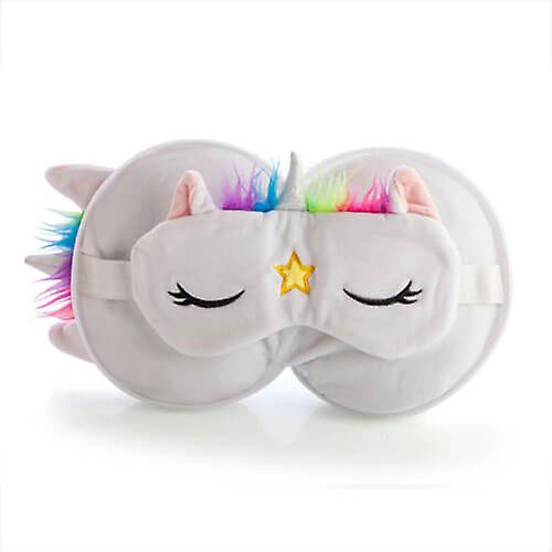 UNICORN Unique Smoosho's Pals Compact and Adorable Travel Eye Mask & Neck Pillow