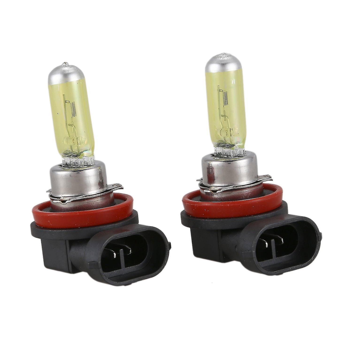 2x H11 55w 3000k Jaune d’or Xenon Hid Halogen Light Fog Lamp Ampoule Phare