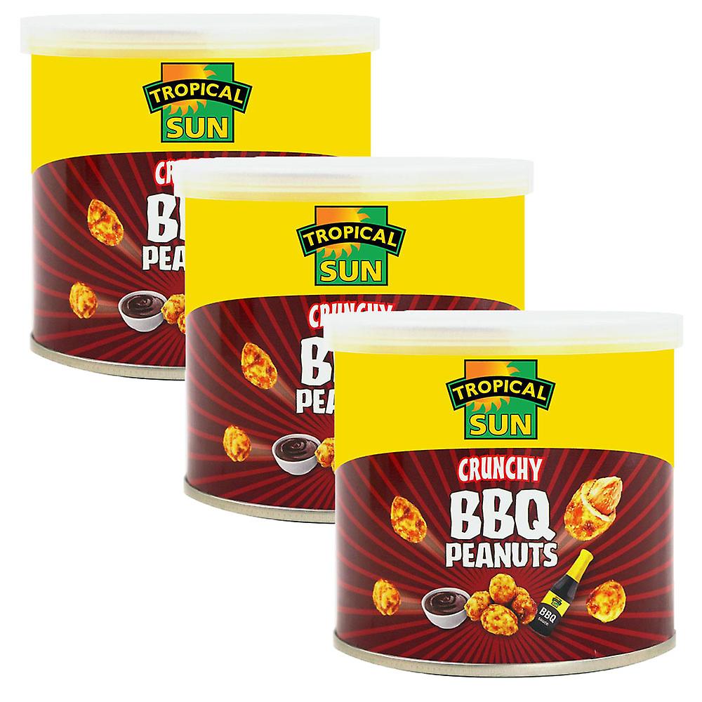 Tropical Sun crunchy bbq peanuts 140g (3 PACK)