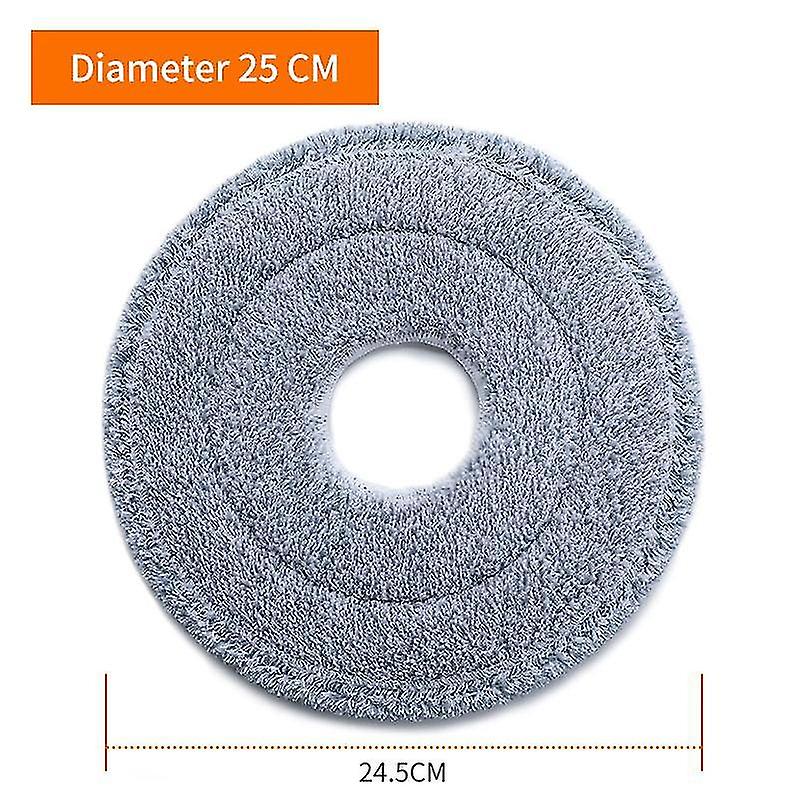Round Mop Cloth Clean Water Sewage Separation Mop Replacement Cloth Rotating Mop Cloth