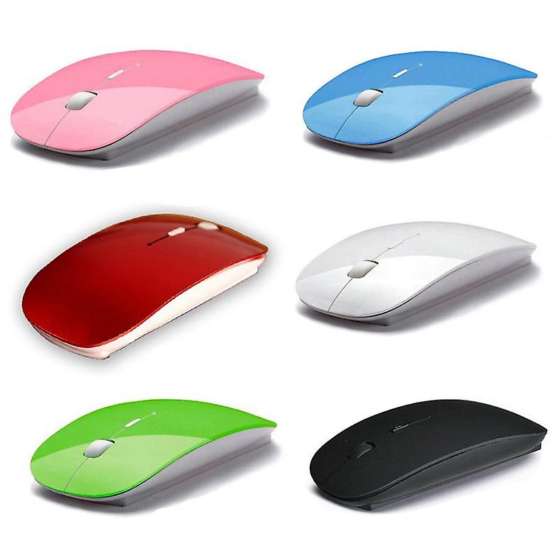 Optical Wireless Mouse 2.4G Receiver Ultra-thin Mouse for Computer PC Laptop Desktop