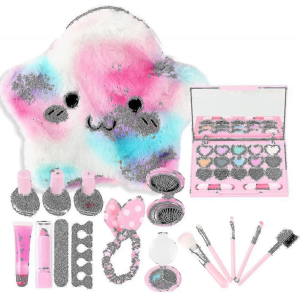 Meisjes wasbare echte doen alsof make-up kit voor starter