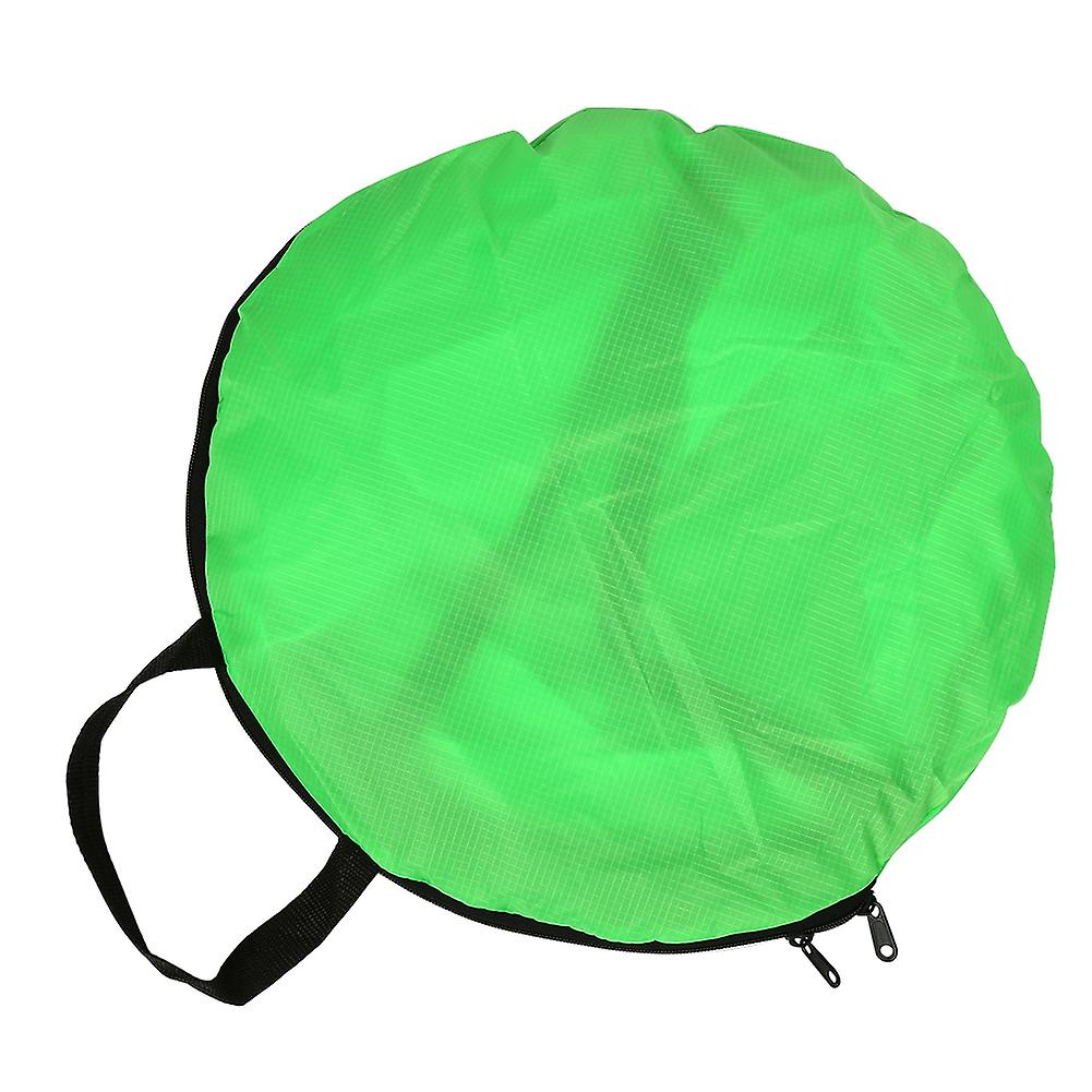 108cm Foldable Clear Window Kayak Sail With Storage Bag (green)