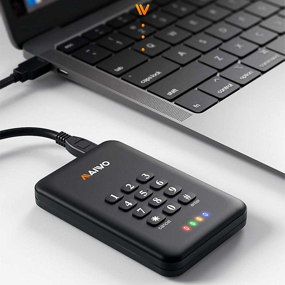Encrypted Hard Drive Enclosure Usb3.0 Ssd Solid State Drive Box High Speed Replacement Protection Accessories