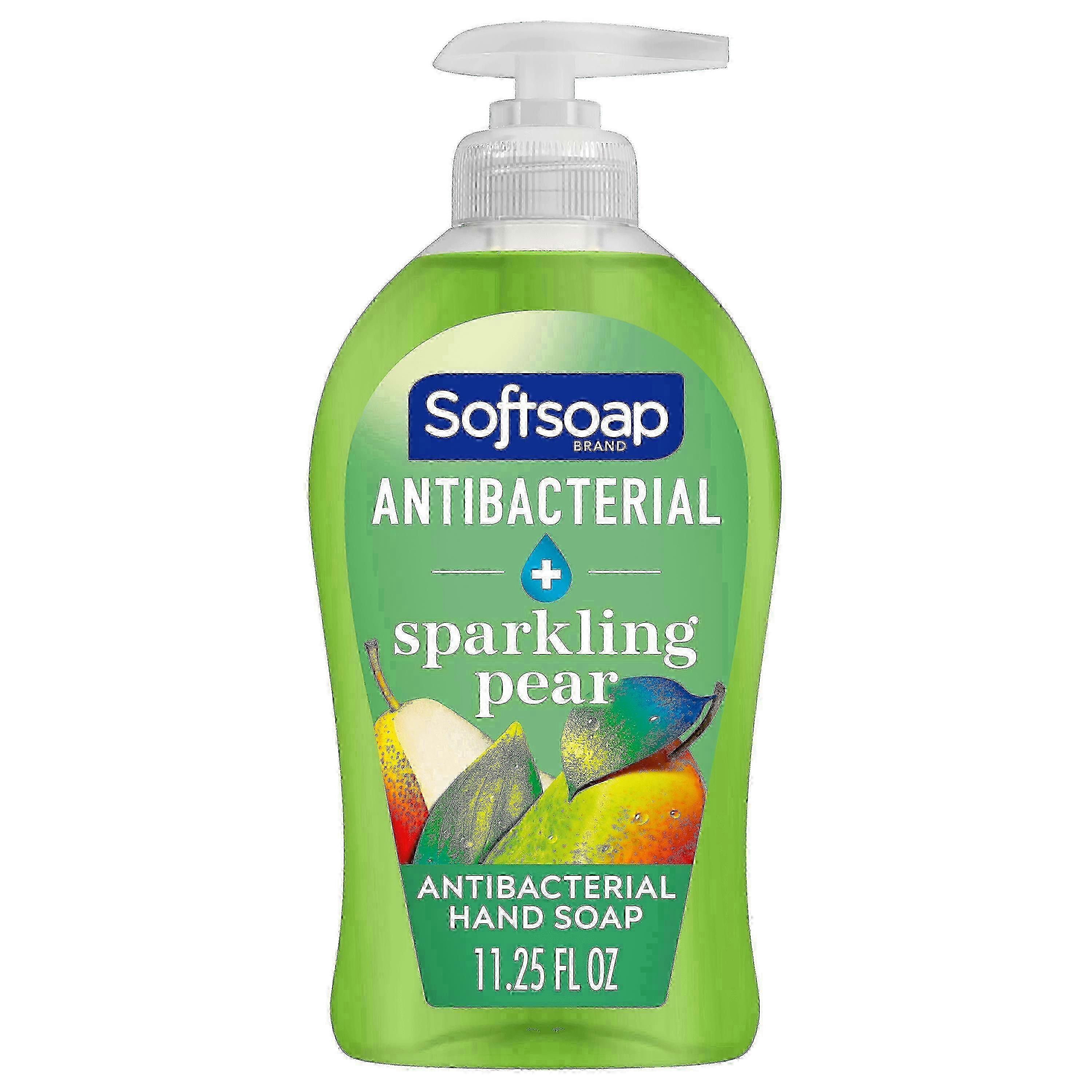 Softsoap Antibakterielle Flüssigseifenpumpe, Sparkling Pear, 11,25 oz