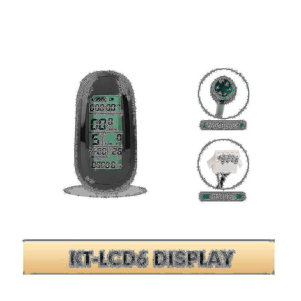Ebike 24v 36v 48v 72v Kt-lcd6 Display Intelligent Control Panel With Usb For Electric Bicycle Conve