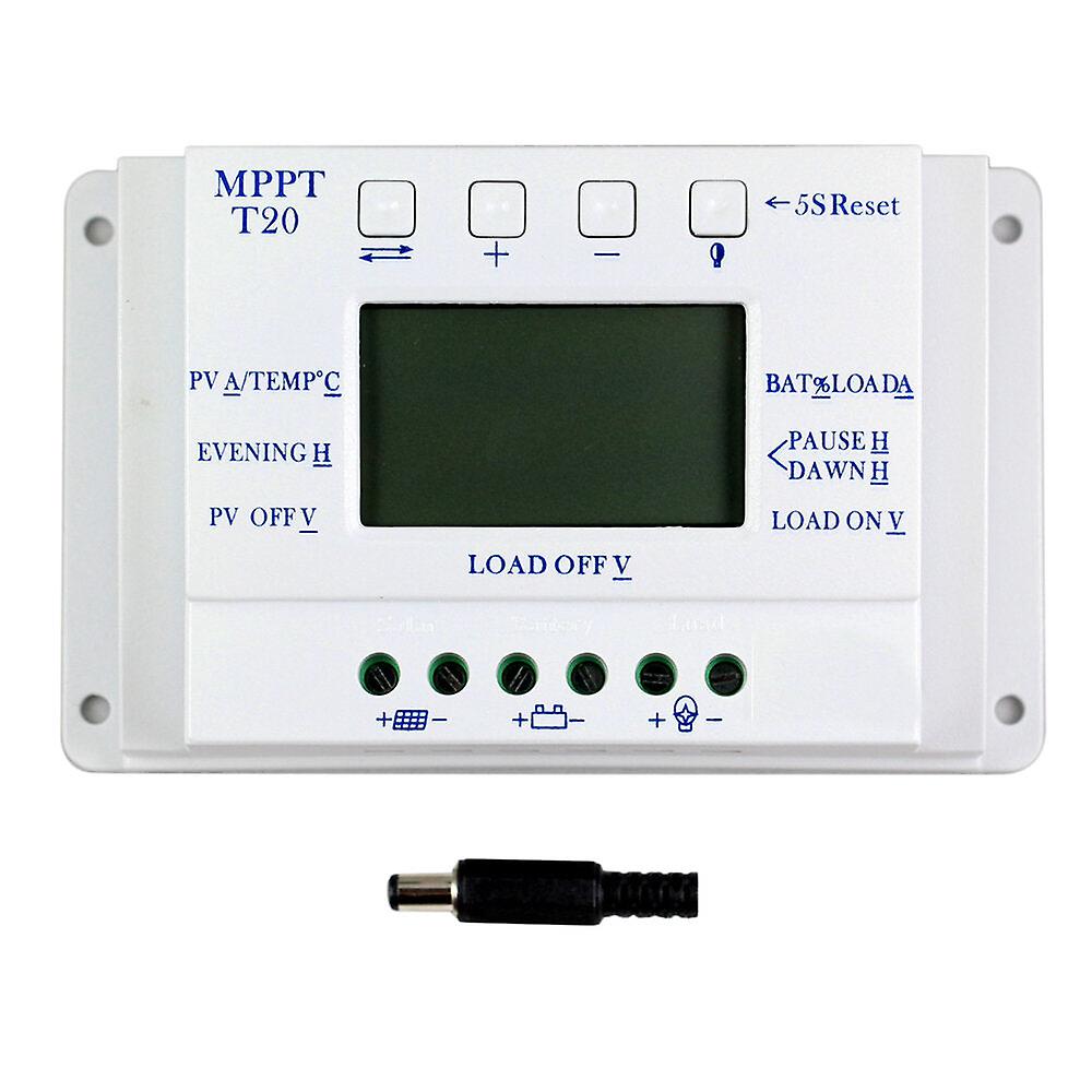 Ebox Contrôleur de charge de batterie solaire 12 / 24V pour la production d’énergie photovoltaïque e
