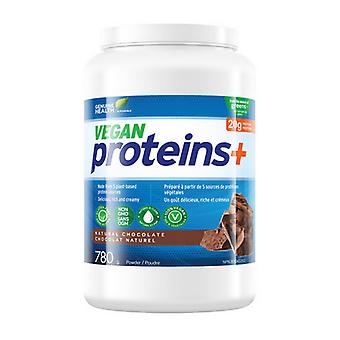 Genuine Health Vegan Proteins+ Chocolate, 780 Grams