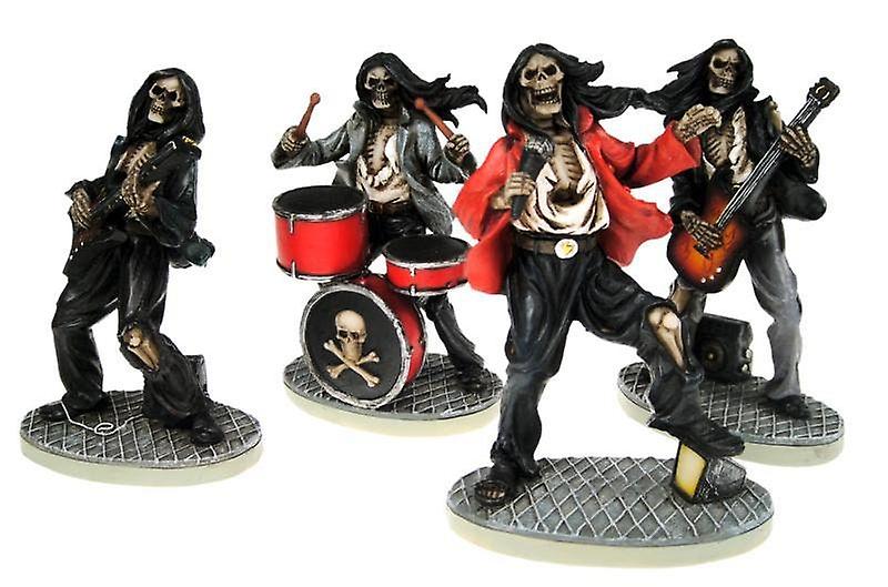 Undead Rockers Figurine By Allianceinteriorsltd