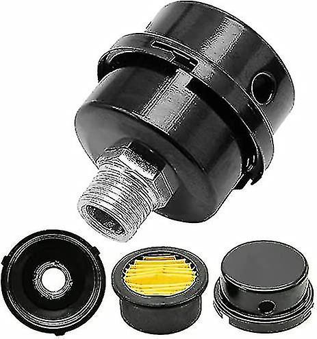 Air Compressor Muffler Filter Metal 20mm Thread (1/2"pt 20mm)