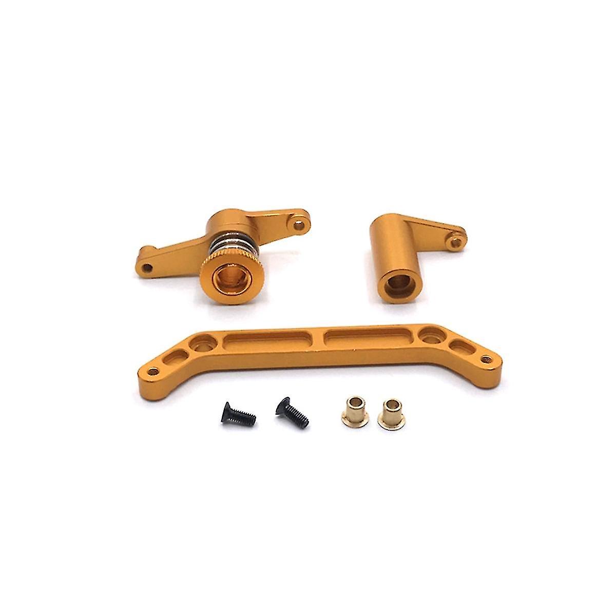 Metall-Lenkungsbaugruppe Lenkungs-Kurbel-Set für Jlb Racing Cheetah 11101 21101 J3 Speed 1/10 Rc Car Upgrade Teile,3