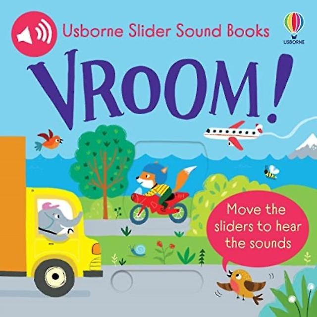 Slider Sound Books Vroom by Sam Taplin Paperback Book