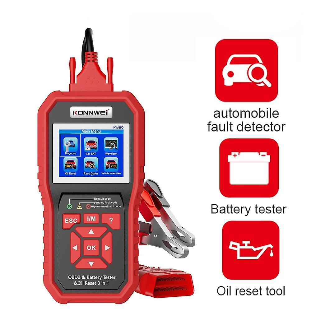 Oil Reset Obd2 Scanner Car Professional Battery Tester Analyzer Engine Check Automotive Code Reader Diagnose Tool