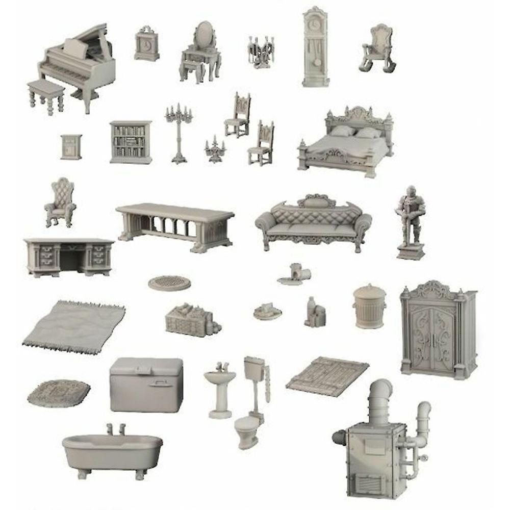 Mantic Games Terrain Crate Gothic Manor Highly Detailed High Quality Miniature