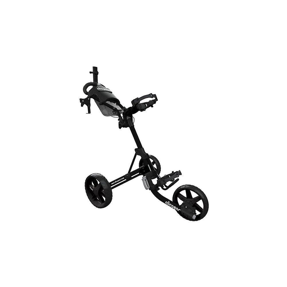 Clicgear 4.0 3 Kołowy Wózek Golfowy - Czarny