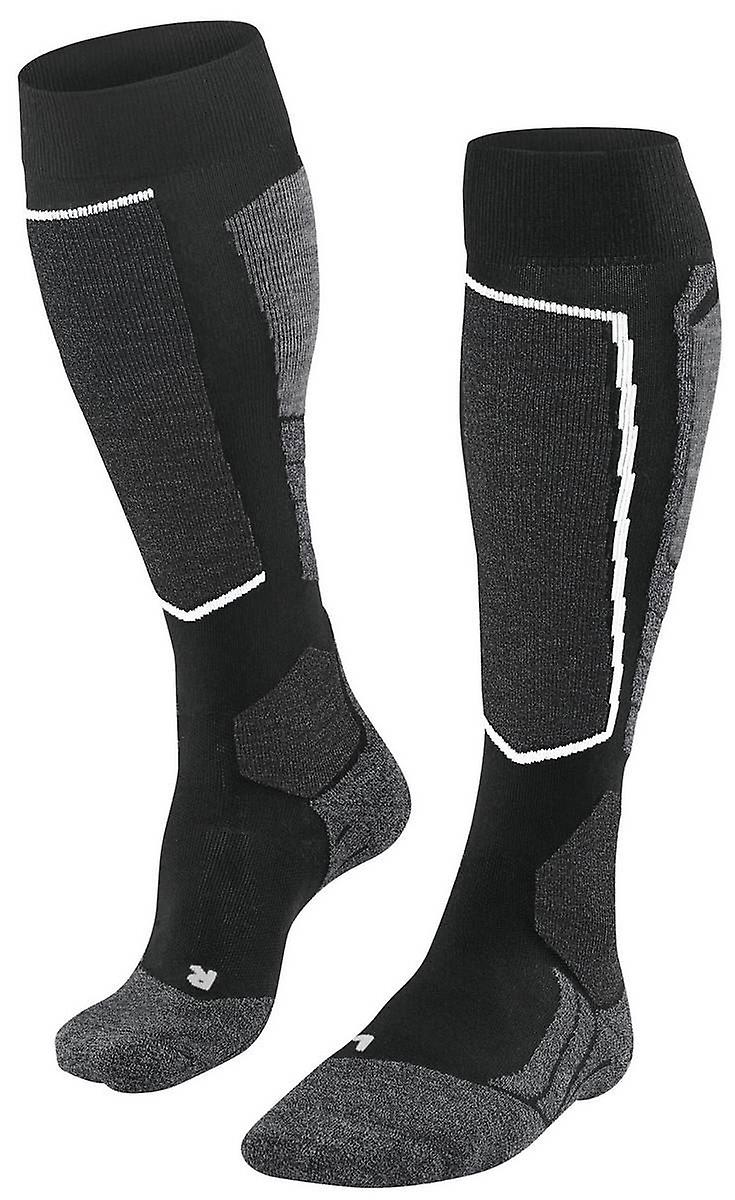 Falke SK2 Intermediate Vegan Knee High Socks - Black Mix