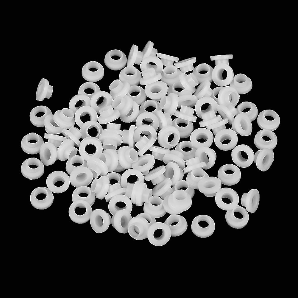 100pcs Transistor Washer Insulated Plastic Spacer Bushing Washers (TW-3)