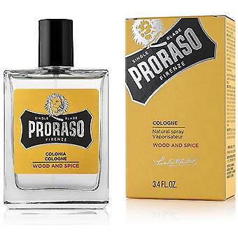 Proraso eau de tologne hout & kruiden 100ml