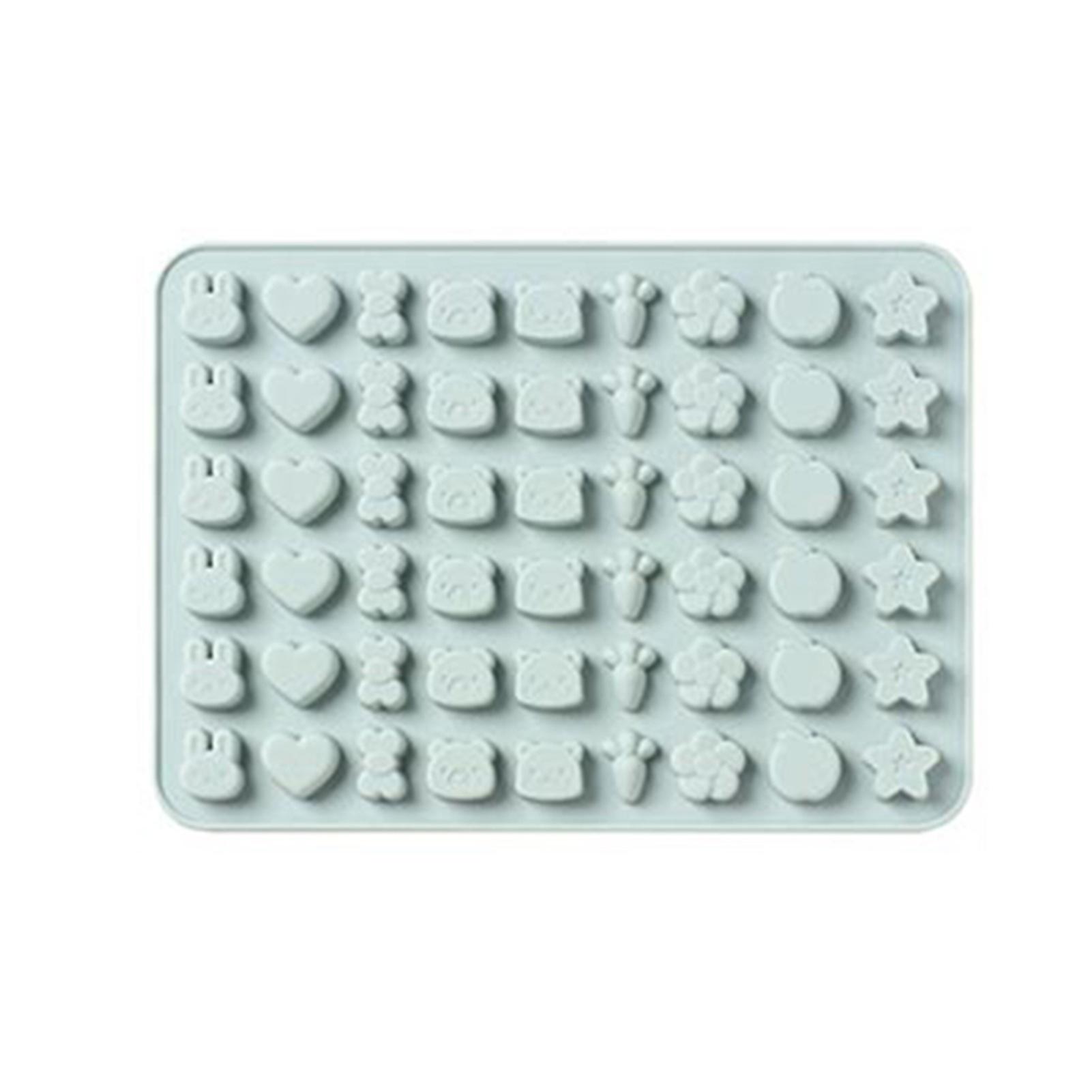 Cartoon Cute Silicone Mold DIY Ice Tray Chocolate Candy Mold Baking Tool For Kitchen Baking