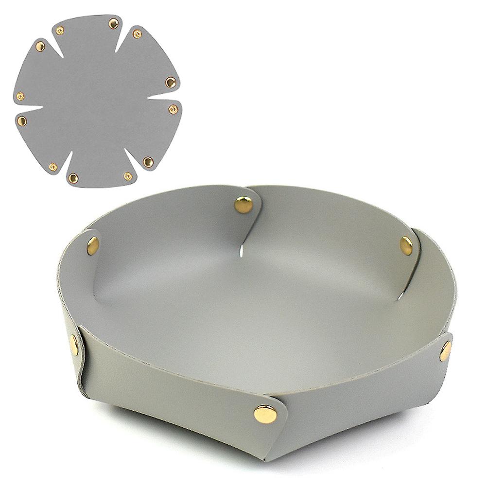 Tray Boxfor Key Phone Caddy Hexagonal Storage Tray Box for Key Phone Coin Wallet Watches
