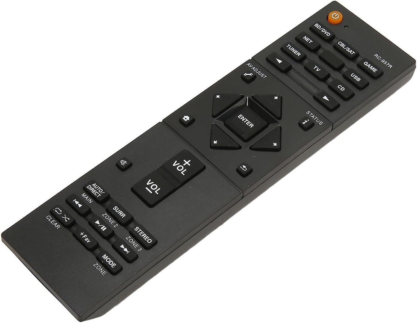 RC-957R Receiver Remote Control, Perfect Replacement Remote Control with Simple Operation for VSX 93