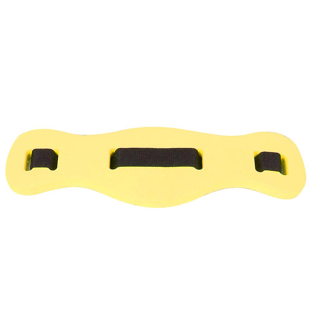 Lightweight EVA Swimming Training Board Floating Plate Back Float Waist Kickboard Pool Training Aid Tools for Adult ChildrenYellow