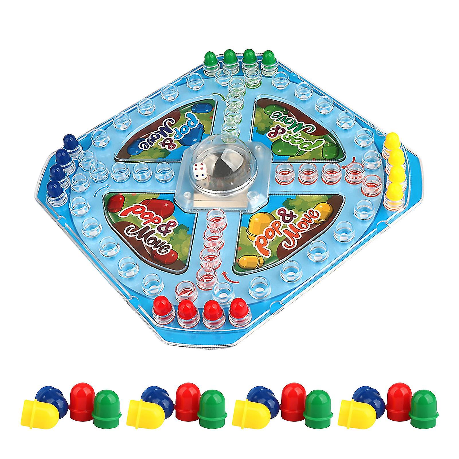 thumbnail image 1 of Juego de mesa, divertido, carreras, persecución, juguete educativo para niños, tablero de frustración, plástico chunchuan, 1 of 5