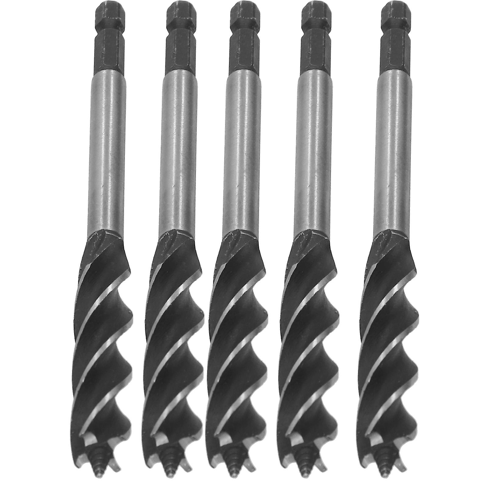 5Pcs 13mm Woodworking Drill Bit Set Chrome Vanadium Steel