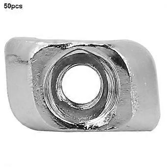 50pcs T Nut M3 for 2020 Aluminum Profile, EU Standard Fasten Nut Connector, Durable & Easy Installation, Compatible with All 2020 Aluminium Extrusion