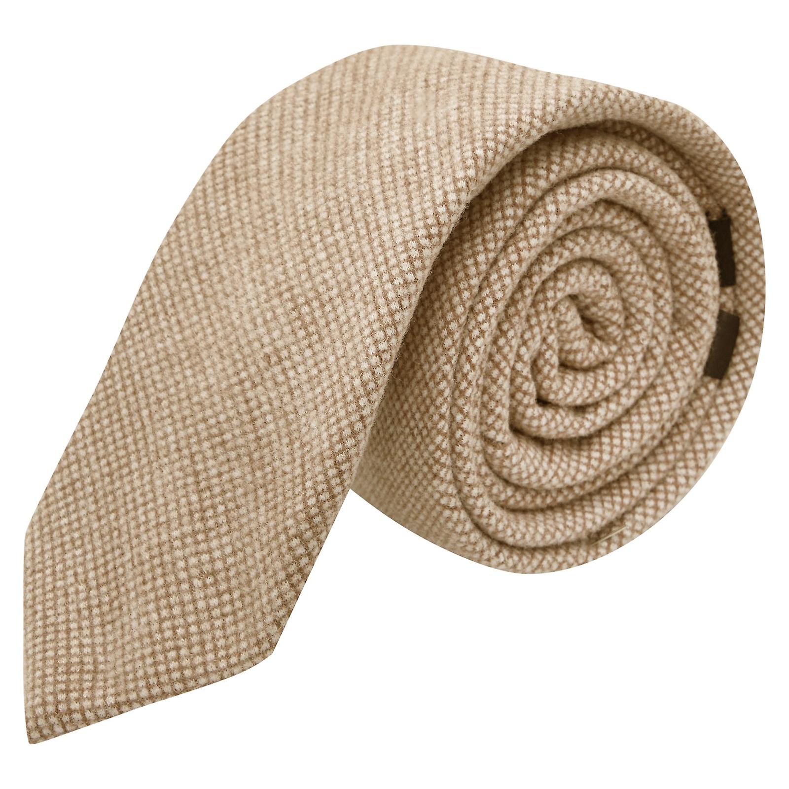 Honey Brown Waffle Tie