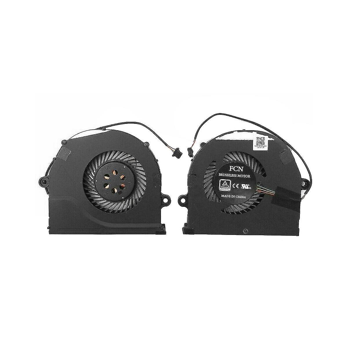 2 قطعة وحدة المعالجة المركزية + GPU مروحة تبريد ل Strix Gl503 Gl503v Gl503vd Fx503 12v