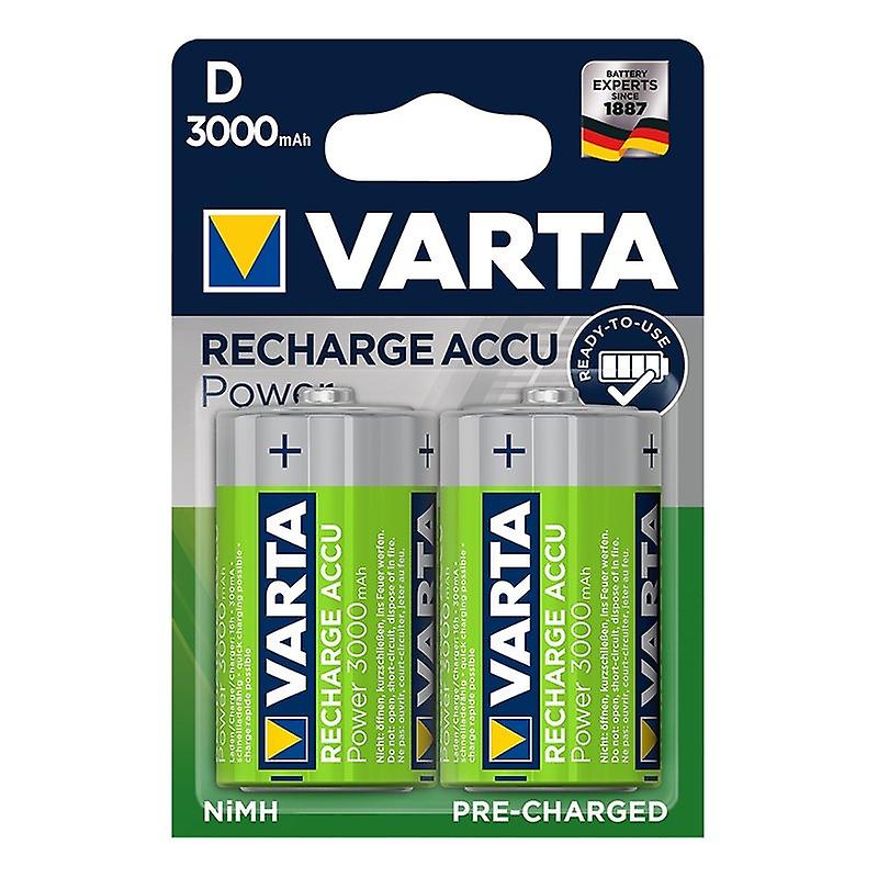 Varta Recharge Accu Power batteries D 3000 mAh 2 pieces in blister