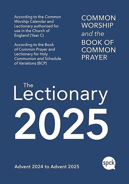 Common Worship Lectionary 2025 by SPCK Paperback Book