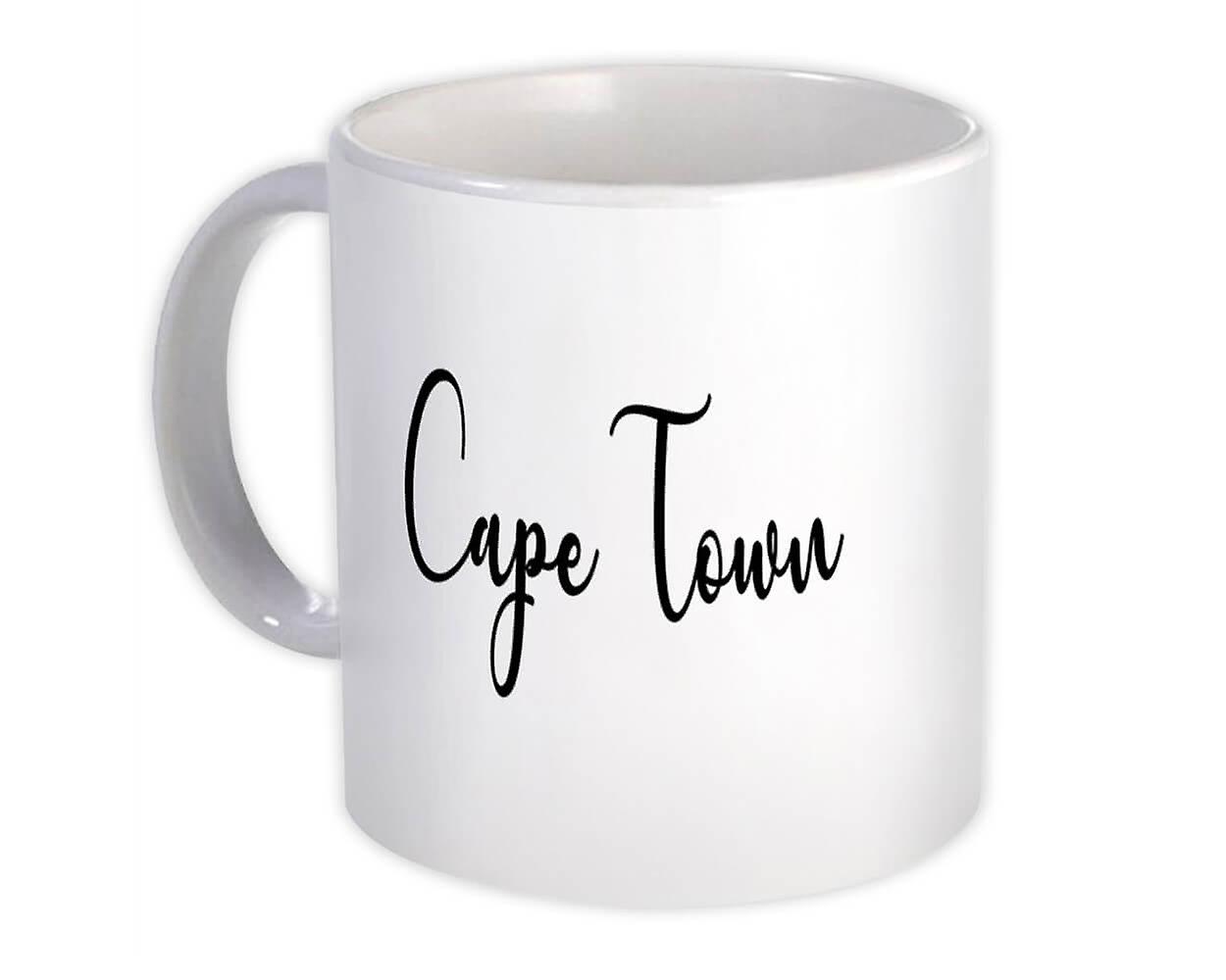 Gift Mug: Cape Town Cursive