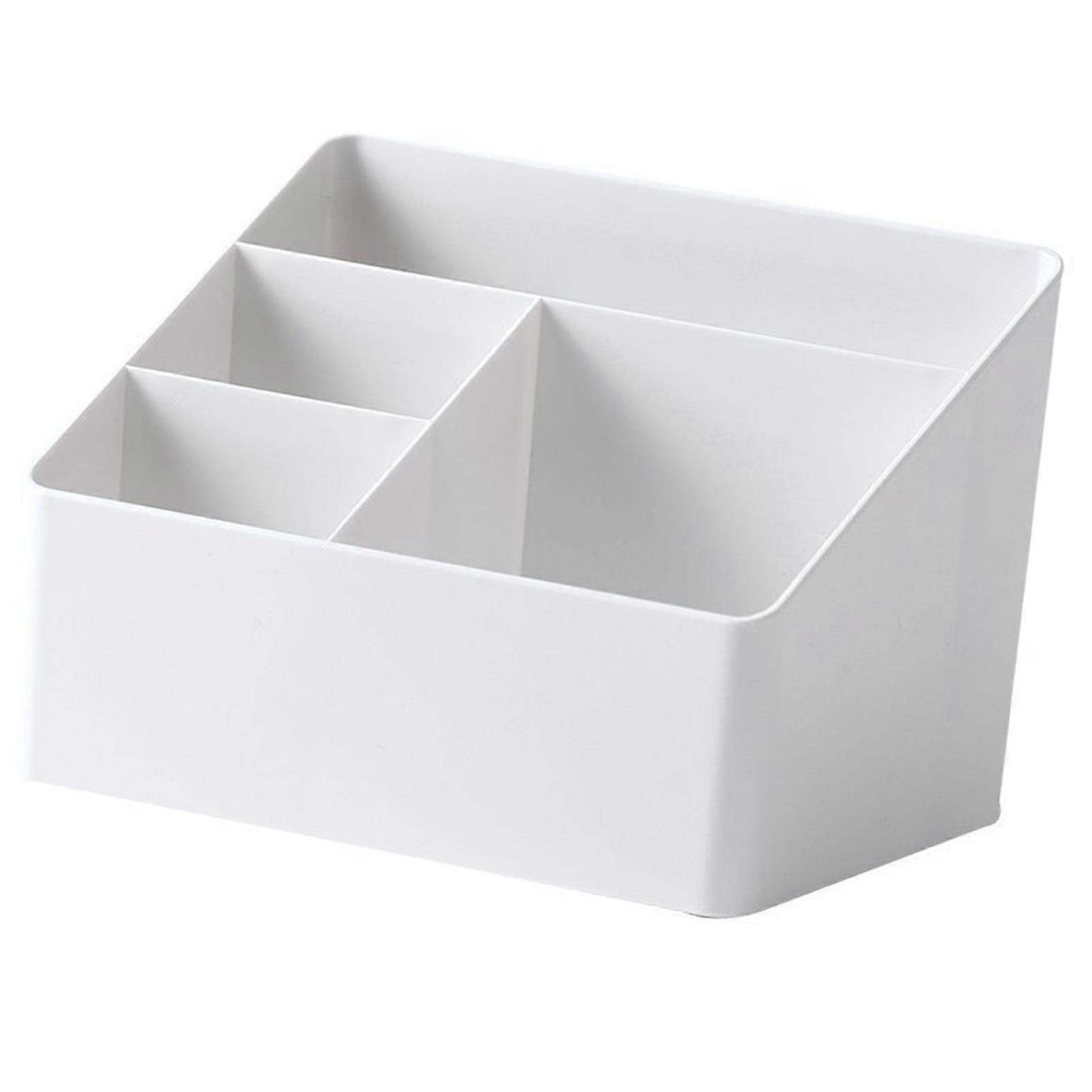 Multifunctional Plastic Desktop Storage Box 19x14.3cm Organizer