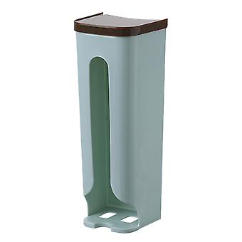 Garbage Bag Storage Box Plastic Wall Mounted Kitchen Trash Bag Dispenser for Home