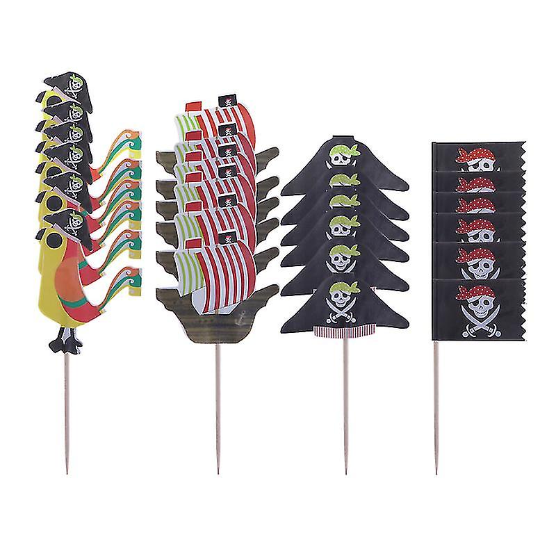 100pcs Cake Topper For Halloween Decorations