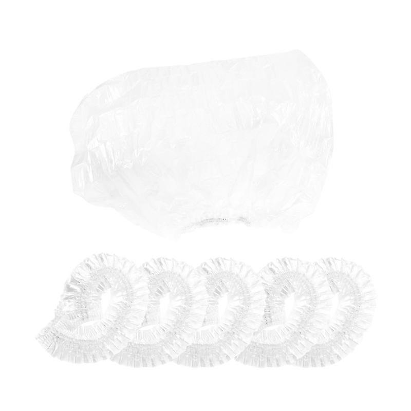 100pcs Plastic Bathing Cap