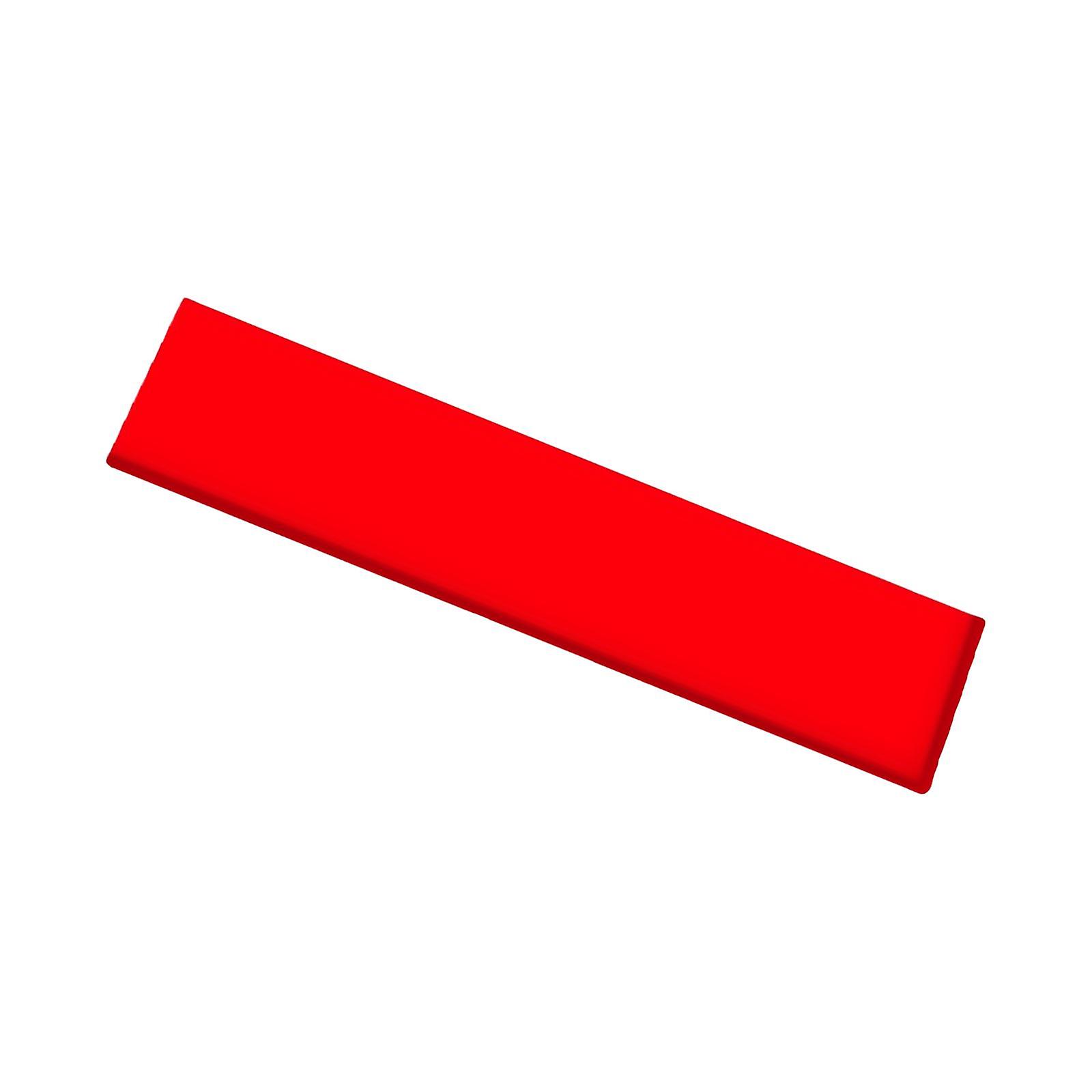 Dragon Boat Paddle Tip Protector Robuster Ersatz Anti Slip Kantenschutz Rot