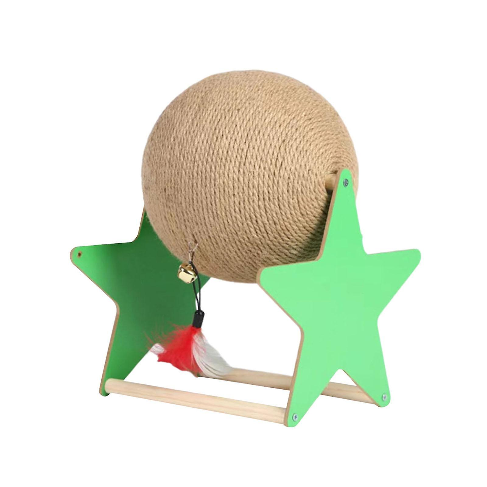 Cat Scratcher Toy Versatile Rotatable Ball for Indoor Kitties to Grind Claws Large