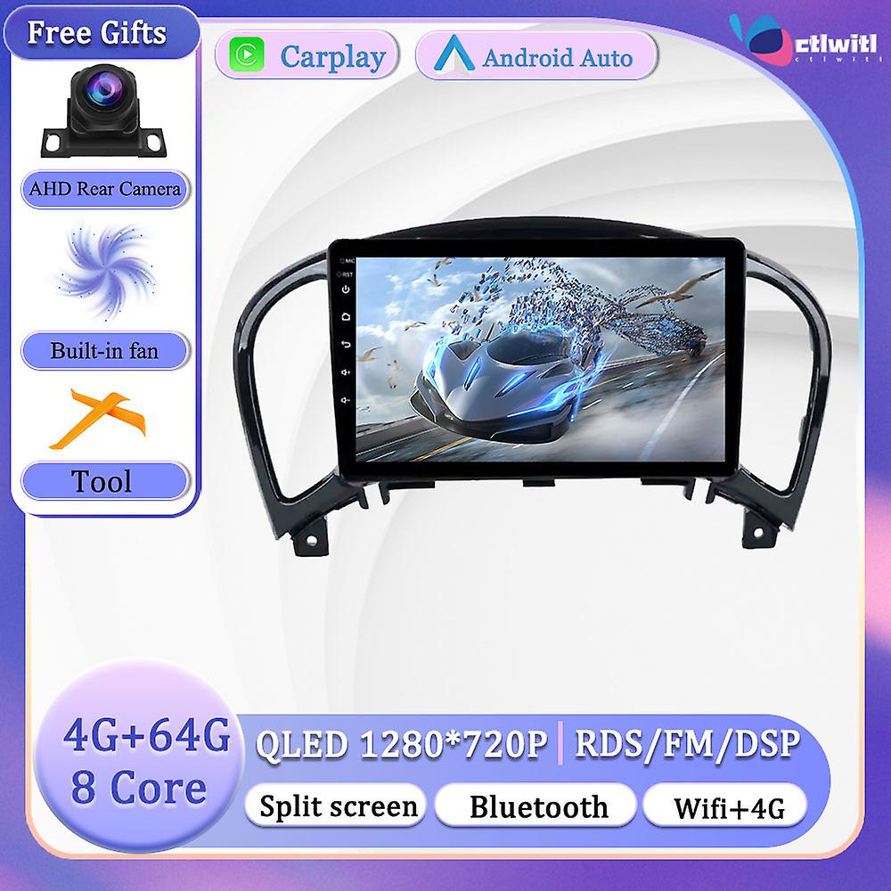 Android 13 For Nissan Juke 2010 - 2014 Carplay Navigation Touch Screen Car Tv Autoradio Stereo Radio Videp Player Multimedia