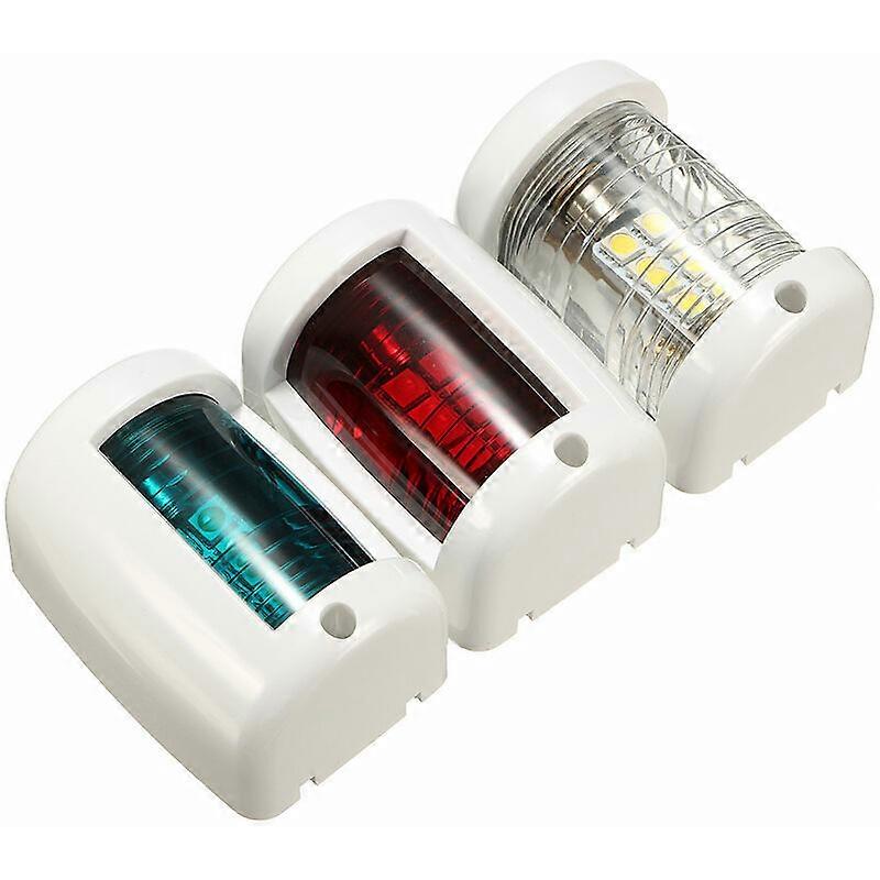 Marine LED Navigation Lights - 12V - Boat, Chandlery, RIB - Set of 3