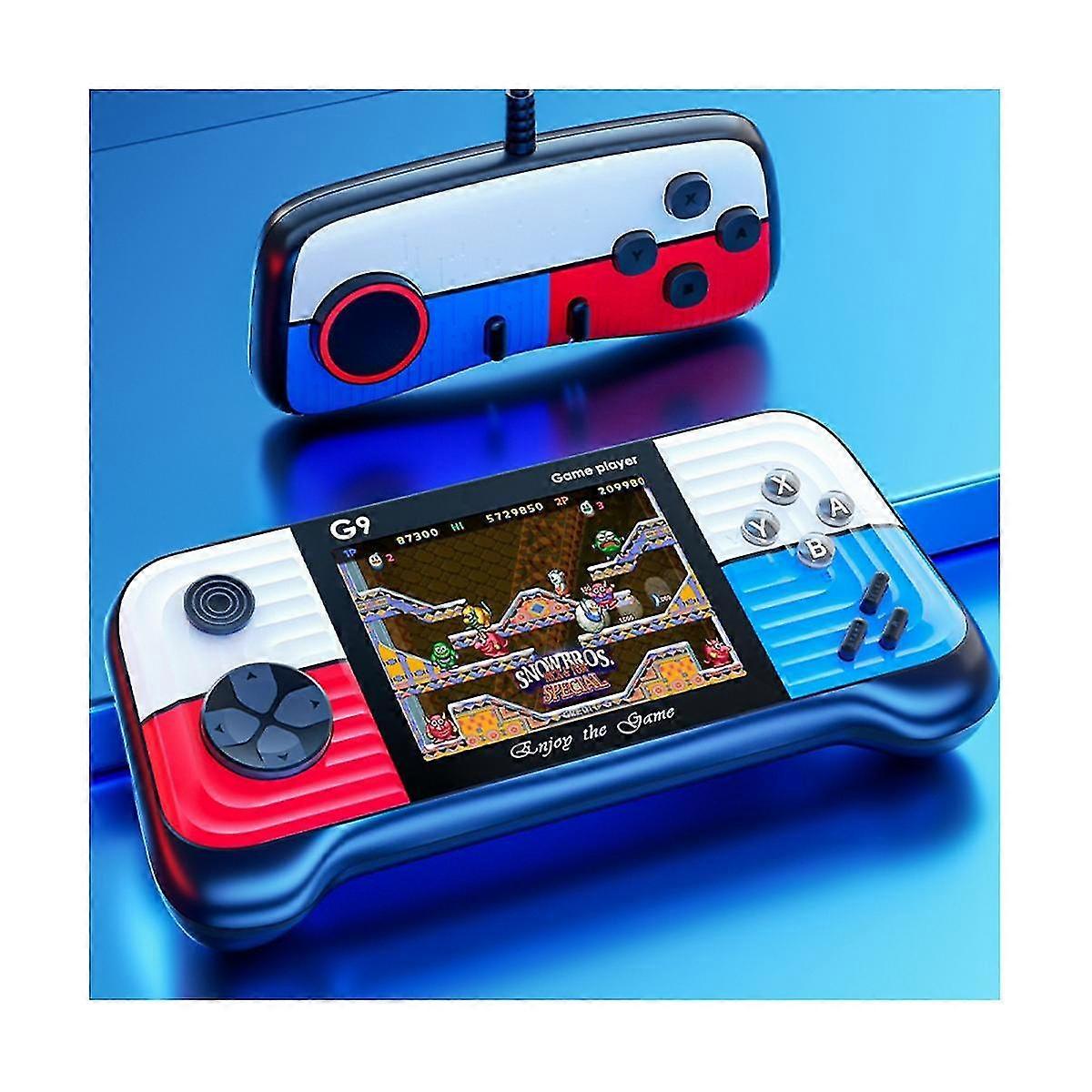 G9 Console+2 Handle 3.0 Inch Gamepad Built-in 666 Game Players Controller Support For Connecting Tv