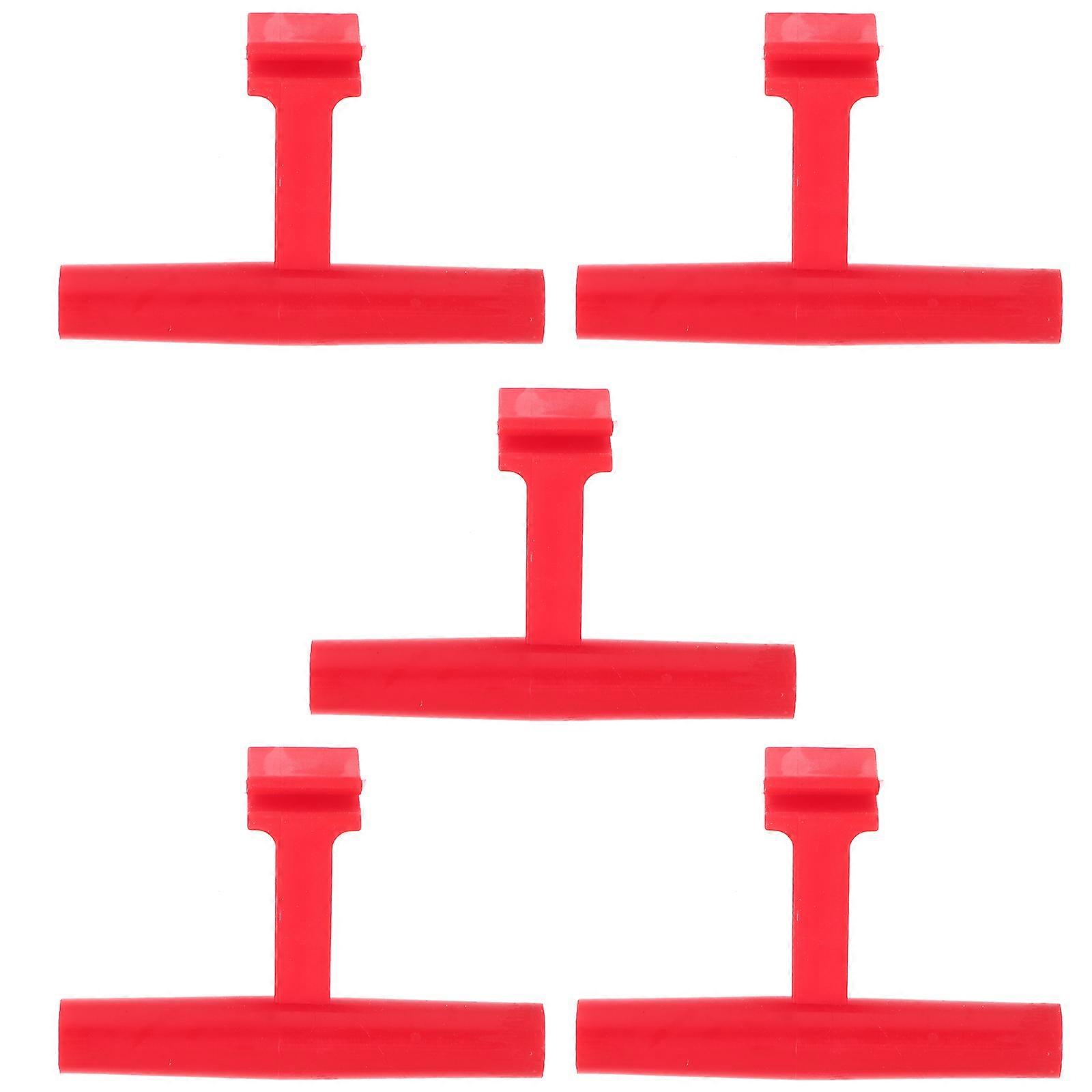 6pcs Plastic Parrot Standing Perch Convenient Suspend Bird Perch Parrot Perch